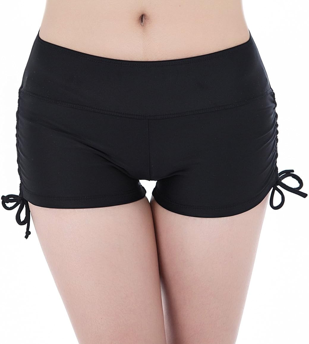 Damen Bikinis FLYILY Damen Sport Badeshorts Boyleg Board Shorts Strand