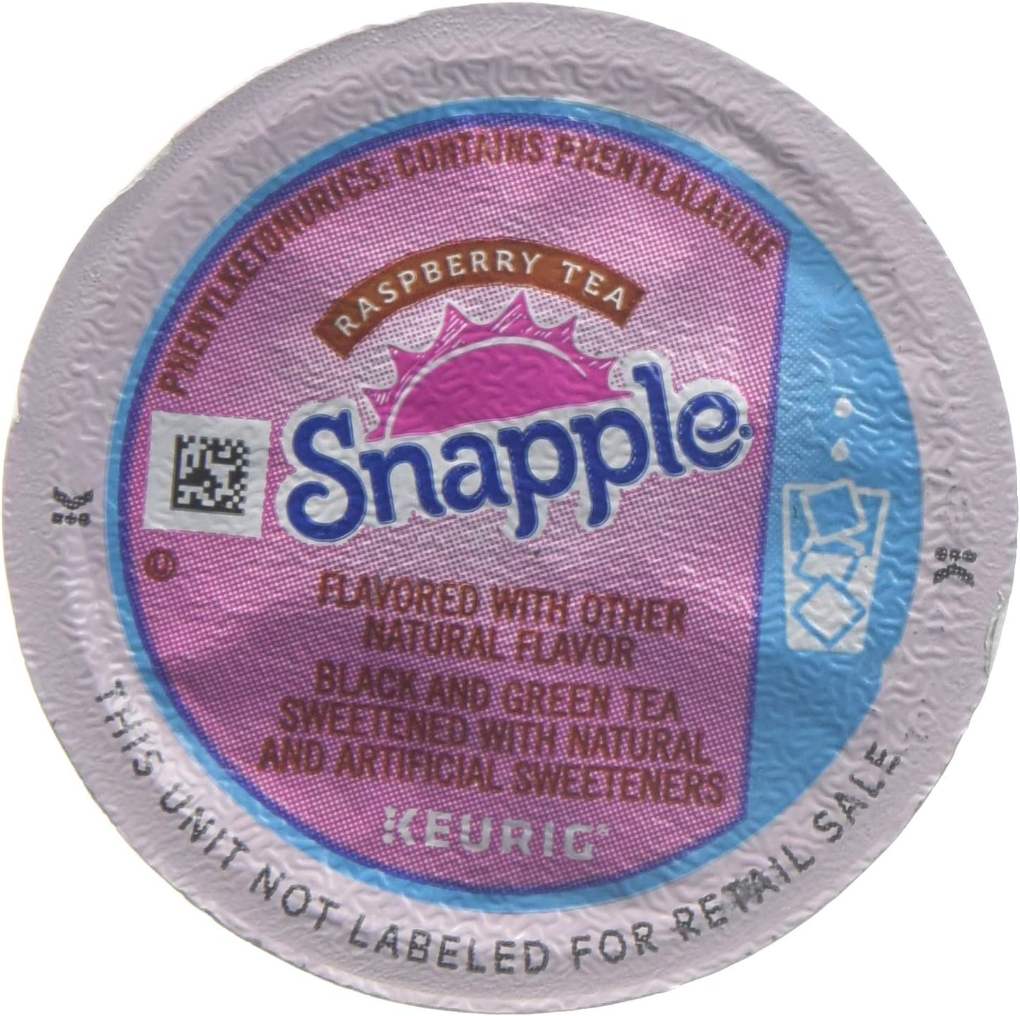 Snapple Raspberry Iced Tea K-Cups (88 K-Cups)