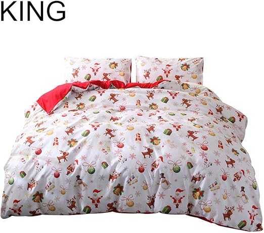 Kukakoo - Juego de Funda de edredón y 2 Fundas de Almohada, diseño