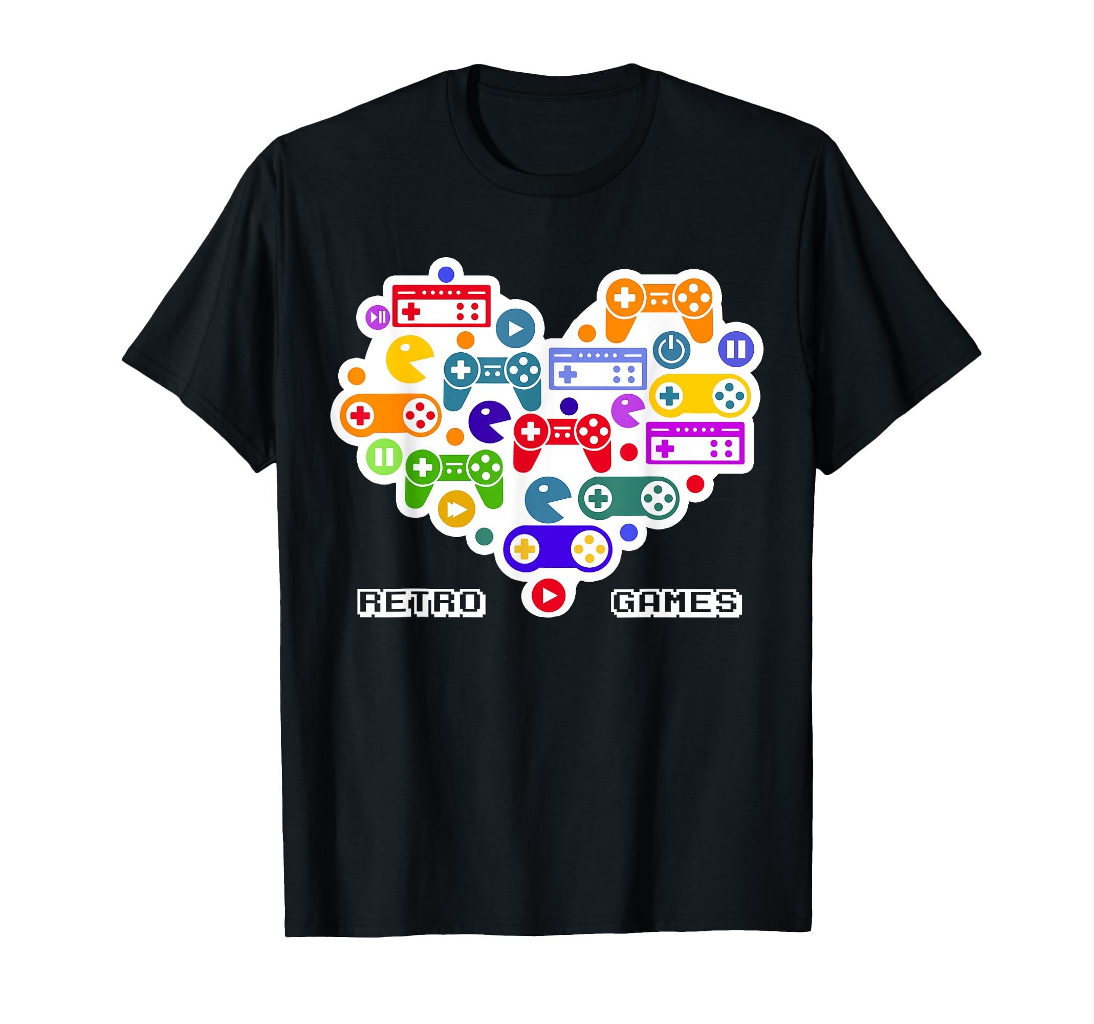 90' Retro Gaming - Arcade Games T-Shirt