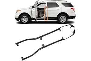 DIMEANI Door Seal Door Weather Strip Compatible with Ford Explorer 2011 2012 2013 2014 2015 2016 2017 2018 2019 Driver Passen