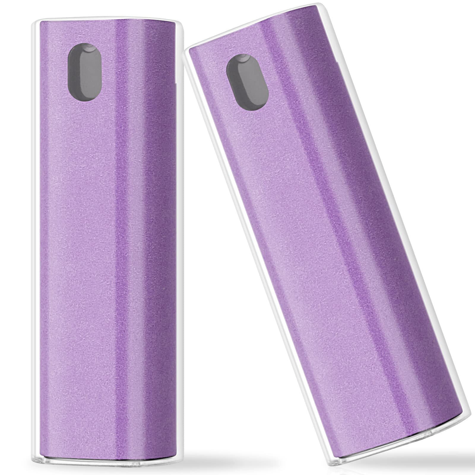 Photo 1 of 2 Pcs Fingerprint Proof Screen Cleaner,3 in 1Touchscreen Mist Cleaner Spray Wipe Cleaner Fingerprint-Proof Soft Fiber Flannel,Safe for All Phones Glasses Tablet Laptop TV Watch Screens(Purple)