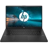 HP 17t Business Laptop Computer, 17.3" Anti-Glare Display, Windows 11 Pro with AI Copilot Ready, Intel 10-Core i5 Processor, 16GB RAM 1TB SSD, Wi-Fi 6, Numeric Keypad, Jet Black