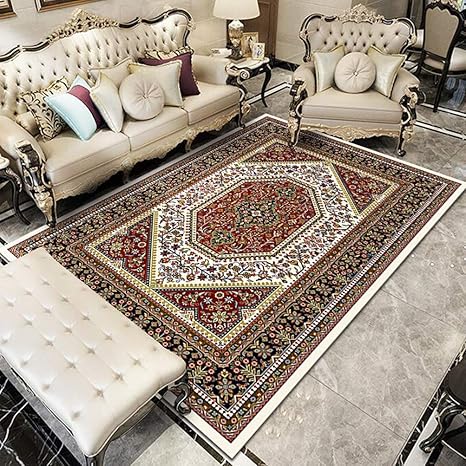 Amazon Co Jp Carpet 15 7 X 23 6 Inches 40 X 60 Cm Rug Mat Asian Color Non Slip Red Black Navy Blue Apricot Green Antibacterial Deodorizing Rollable Compatible With Floor Heaters Washable Rose Soundproofing Flooring