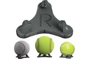 Radiant Displays Small Ball Display Stand – Premium Holder for Baseballs, Softballs, Tennis Balls & Cricket Balls – Made in USA – Showcase Autographed, Signed & Collectible Balls