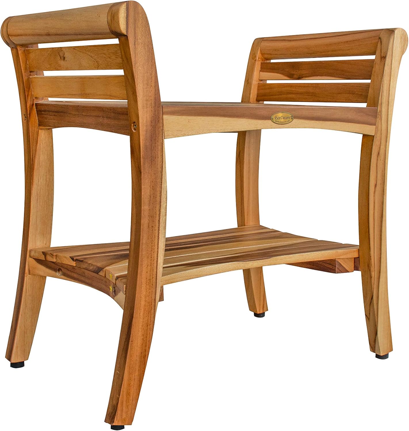 EcoDecors Symmetry -Shower -Bench, Natural