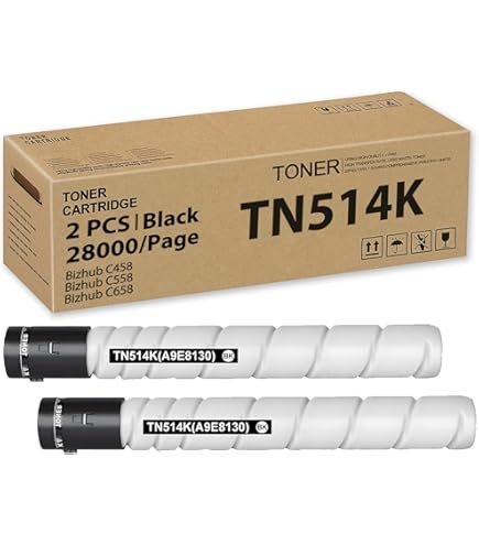 Amazon.com: Konica Minolta tn-514 K 28000pages Black Toner and