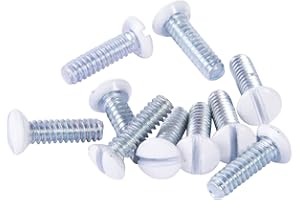 Gardner Bender 14-WPW Wallplate Screws (White)