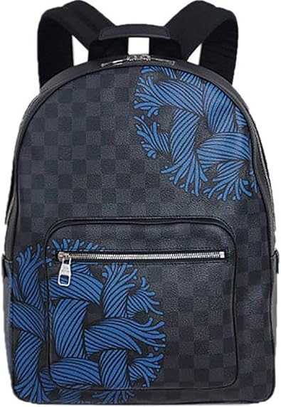 Amazon ルイヴィトン Louis Vuitton N バッグ ヴィトン ダミエ グラフィット ロープ Lv メンズ バックパック ジョッシュ ブルー 並行輸入品 Louis Vuitton ルイヴィトン シューズ バッグ