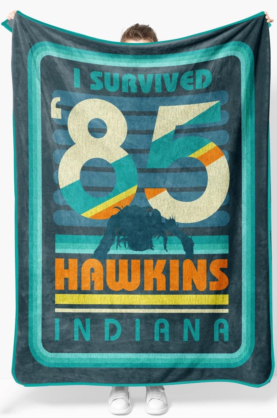 Jay Franco Stranger Things Throw Blanket - Plush 46