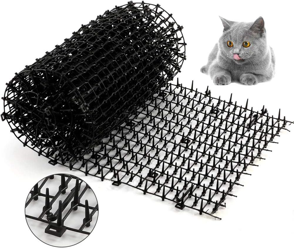 Cat Scat Mat with Spikes, Humane Pet Deterrent Mat for Cats, Dogs and