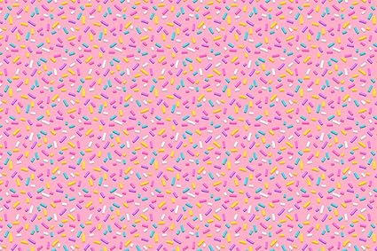 Amazon Com Colorful Candy Sprinkle Htv Printed 18 X 12 Inch Heat