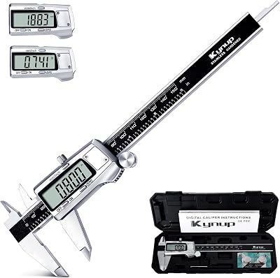 Kynup Digital Caliper 150mm Electronic Caliper InMm Conversion Stainless Steel