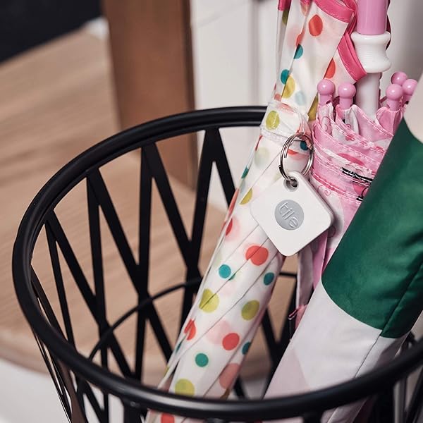 Tile Mate2020 buscador de objetos Bluetooth Pack de 2 blanco Radio bsqueda 60m batera 1ao sustituible compatible con Alexa Google Smart Home iOS Android Busca llaves mandos a distancia