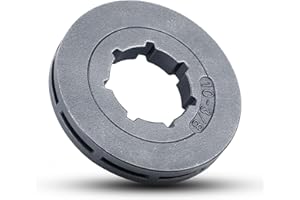 Adefol 3/8" Pitch 10 Tooth Chain Saw Rim Sprocket for Stihl Husqvarna Oregon Power Mate