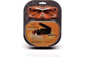 Venture Gear Drop Zone Shooting Eyewear Kit with 4 Interchangeable Lenses