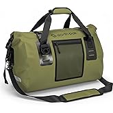 Earth Pak Waterproof Duffel Bag - Heavy Duty Motorcycle Dry Bag with Large Storage Space Perfect for Traveling, Camping, Kayaking, Fishing & Canoeing Bag 50L/70L/90L/120L Sizes