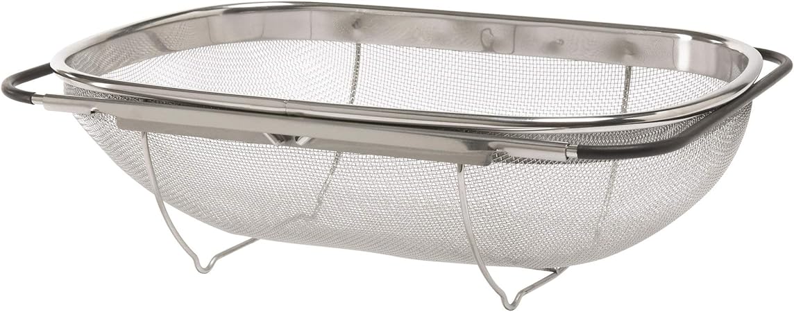 Ikea Colander Strainer Adjustable Over Sink Drainer Stainless: Amazon ...