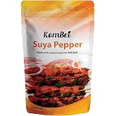 Kombei Suya Spice - Authentic Nigerian Yaji, Premium African Seasoning Powder | Pepper mix for Beef Steak, Chicken, Seafood &amp; BBQ Dry Rub - 7oz (Sweet &amp; Spicy