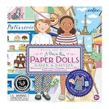 eeBoo: Baker and Painter Paper Dolls Reusable