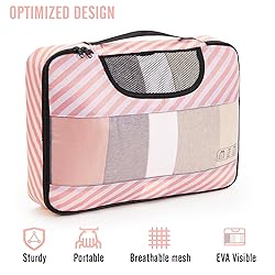 Veken 8 Set Packing Cubes for Travel