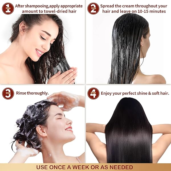 DUNTAIL REPAIRING HAIR MASK FOR DRY, DAMAGED HAIR WITH COCONUT OIL AND KERATIN(110 ML)