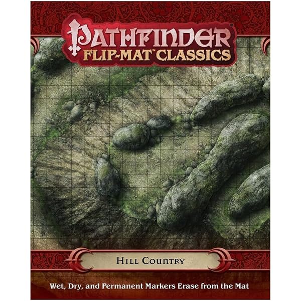 Pathfinder Flip-Mat Multi-Pack: Foreste – Mappe Modulari Per Giochi Di Ruolo, 2 Tappetini 24x30 Pollici