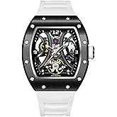 Paras Crown Automatic Watches for Men Mechanical Watch Stainless Case 50M Waterproof Fashion Luxury Wrist Watches for Men