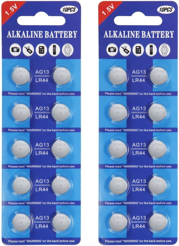 XURILAI AG13 Alkaline 1.5V Button Coin Cell Batteries LR44 Battery UK, Long Lasting Power - Image 3