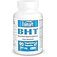 Supersmart - BHT 300 mg Per Day - Butylated Hydroxytoluene - Powerful Antioxidant & Immune Support - Anti Aging Supplement | 