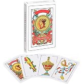 CDBXRA Original Spanish Cards Deck, Briscas Cards Puerto Rico | Spanish Playing Cards, Mexican Playing Cards, Mexican Cards Game (2)