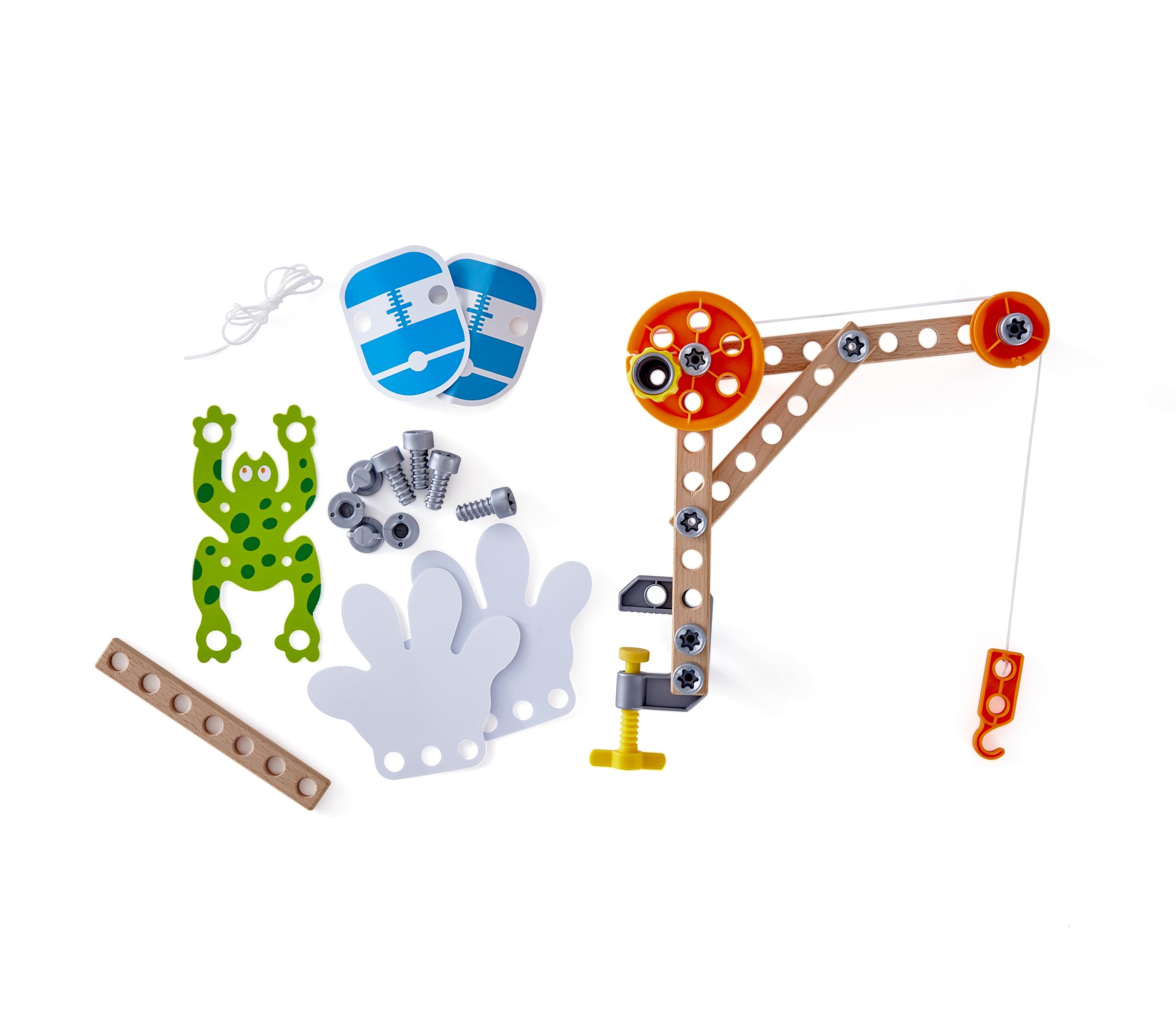 Hape Junior Inventor Three Experiment Kit, Wooden Play Set for Children Aged Four and Up