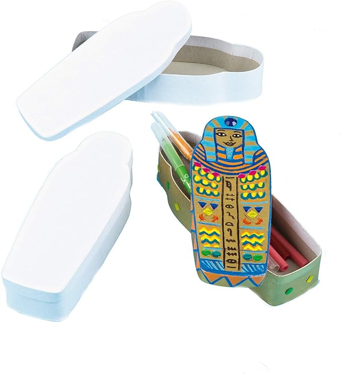 Sottttqz Wntam https www amazon co uk baker ross cardboard sarcophagus personalise dp b07n2743wb