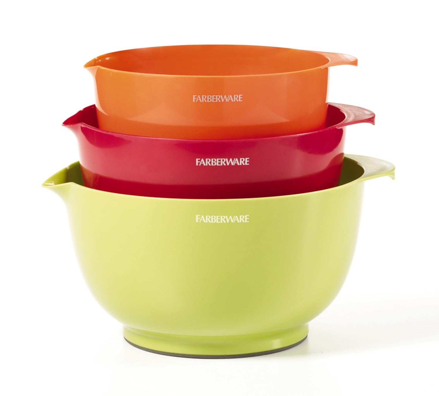 Farberware Classic Plastic Mixing Bowls, Assorted, Set of 3 the best