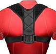 Back Posture Corrector for Men and Women, Adjustable Upper Back Brace Improve Posture-Clavicle Support Slouching & Hunching-Upper Pain Relief Neck with Comfortable Underarm Pads