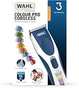 Wahl Colour Pro Cordless Hair Clipper Kit 8 Combs, Ergonomic, Rinsable Blades view 6