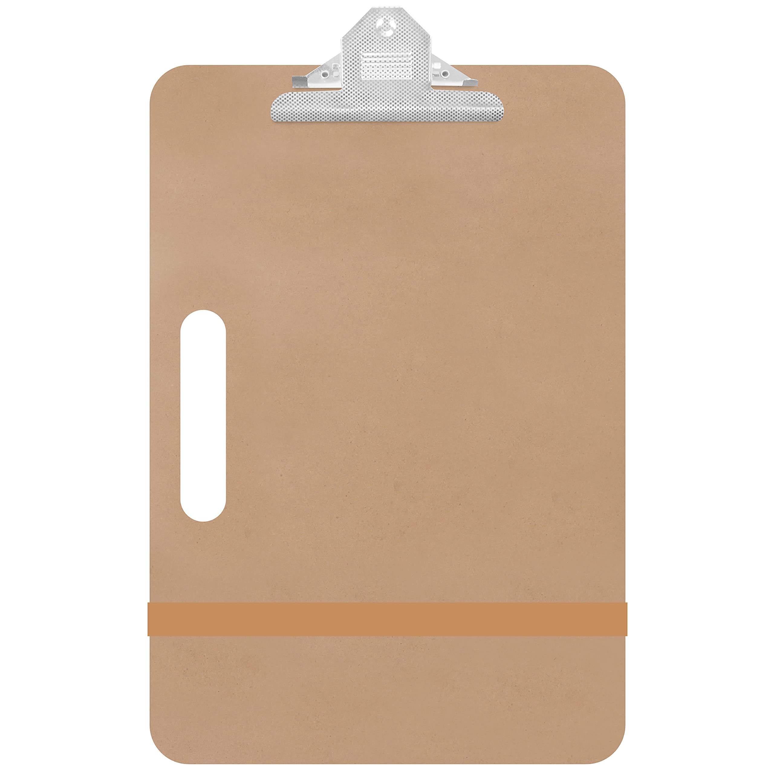 Kurtzy Artist Sketch Board - 28 x 43cm / 11.02 x 16.93 Inches - Portable Solid Tote Wooden Hardboard Clipboard with Handle and Clip - Painting, Sketching & Drawing - Studio, School Classroom & Office