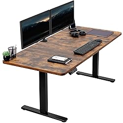 VIVO Electric 60 x 30 in Rustic Standing