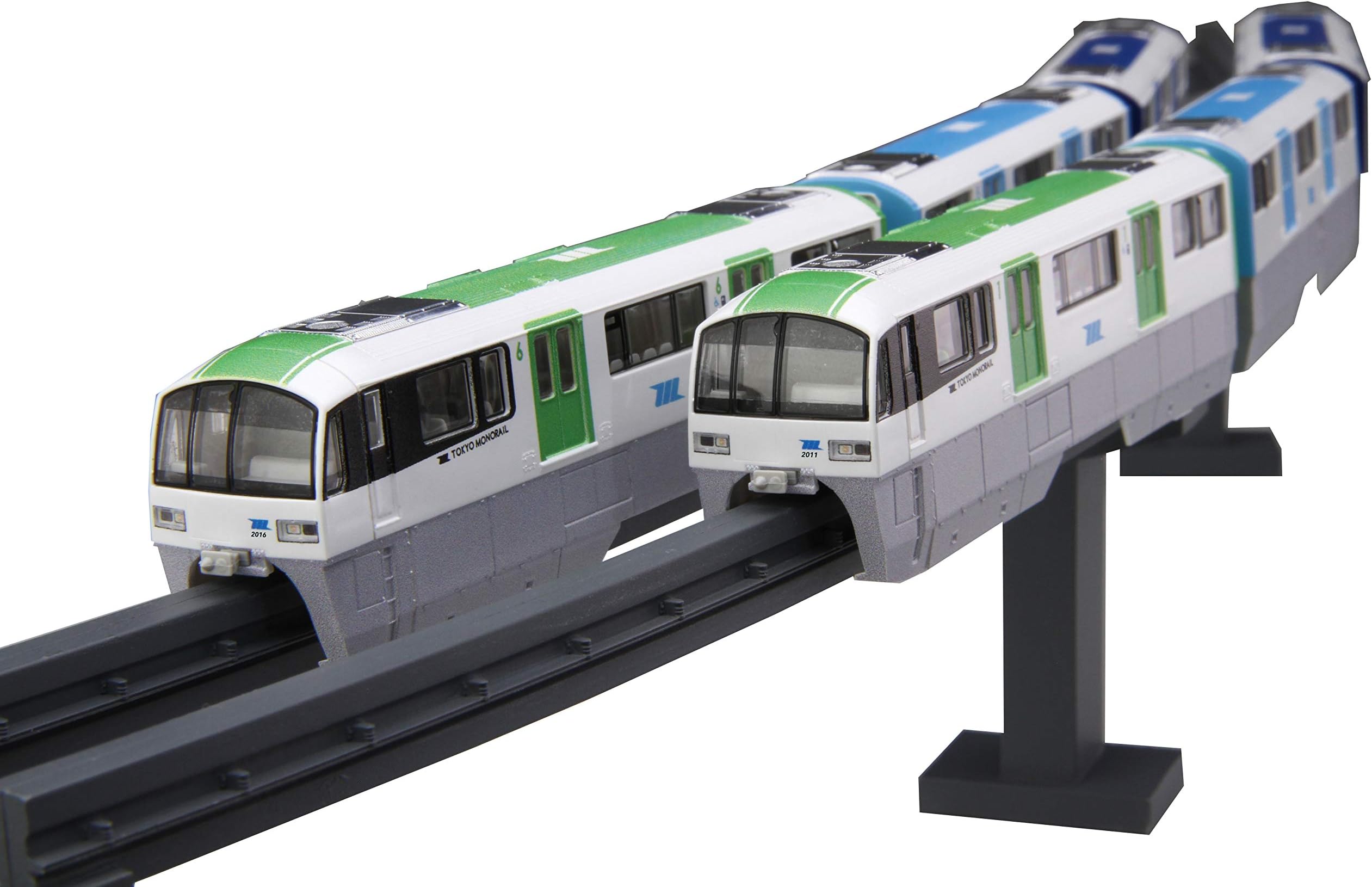 Fujimi Model 1/150 Structure Kit Series No.15 Tokyo Monorail 2000 Form New Paint 6-car Train Display Model (Painted) Plastic Model STR15