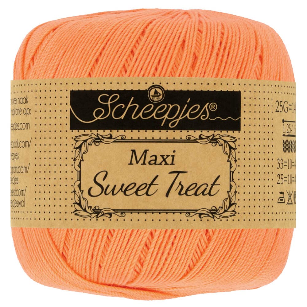 Scheepjes - Scheepjes Maxi Sweet Treat 386 Peach Yarn - 1x25g — image 1