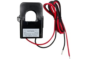NODEHAWK AC Current Sensor Transformer, Core Current Transformer Coil Sensor for 200A Amp Energy Meter