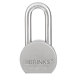 BRINKS Heavy Duty Padlock with Key, 64 mm