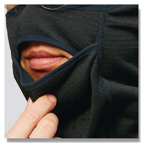 [パールイズミ] 488 フェイス マスク メンズ ブラック 日本 F (FREE サイズ)  