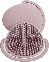 Shnuggle Cradle Cap Brush Soft Silicone Baby Scalp Brush Pink