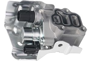 Spool Valve Assembly with Oil Pressure Switch - VTEC Solenoid - Compatible with Honda & Acura Vehicles - Accord 2.4L, Civic 2