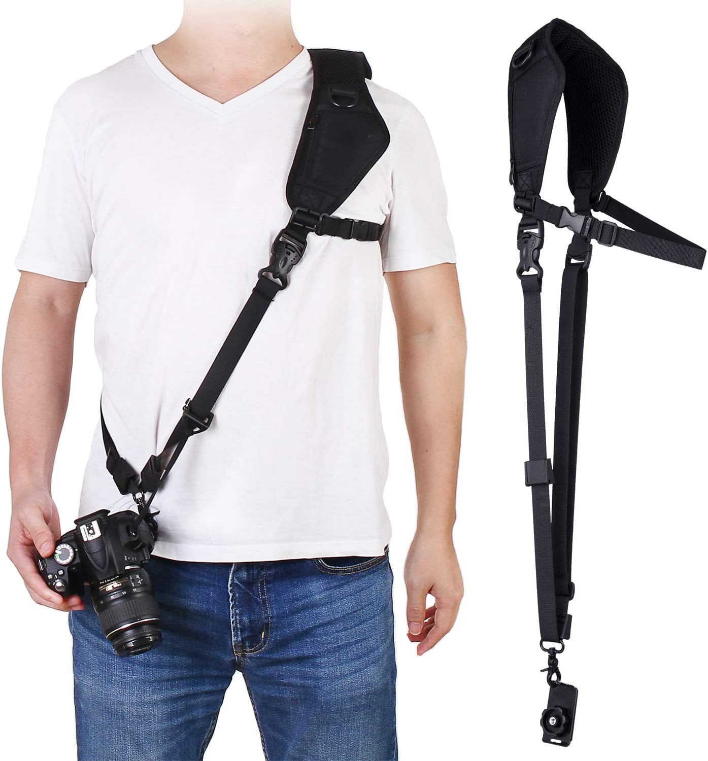 waka Camera Neck Strap with Quick Release, Safety Amazon.co.uk Camera