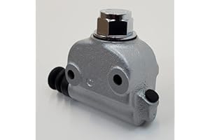 Wagner Lockheed Style ¾” Bore Rear Brake Master Cylinder w/Cap & Boot For 1958-(Early)1979 Harley FL & 1971-(Early)1979 Harle