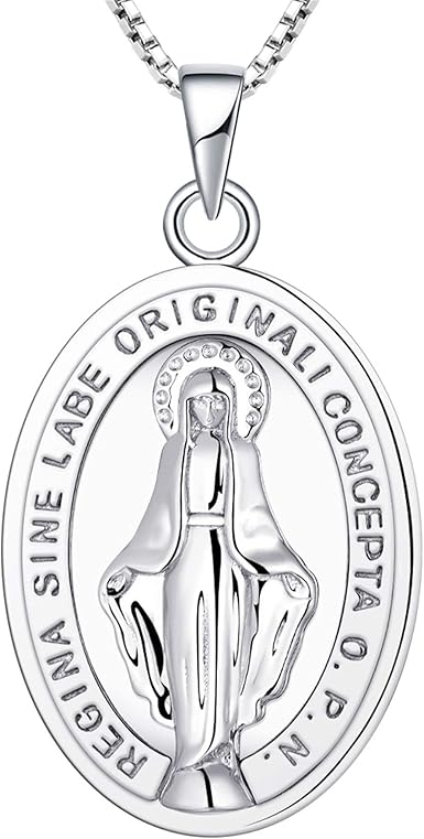 virgin mary necklace amazon