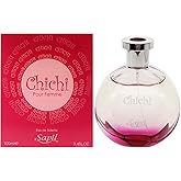Sapil Chichi Perfume for Women - Long-lasting Dubai Perfume, Floral Musky EDT Spray, 3.4 Oz (100 ml) - Exotic Arabic Cologne for Daily Wear