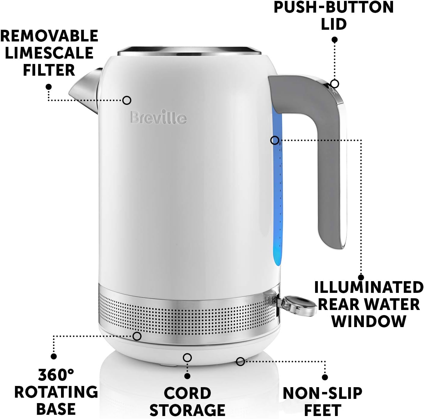 breville high gloss kettle